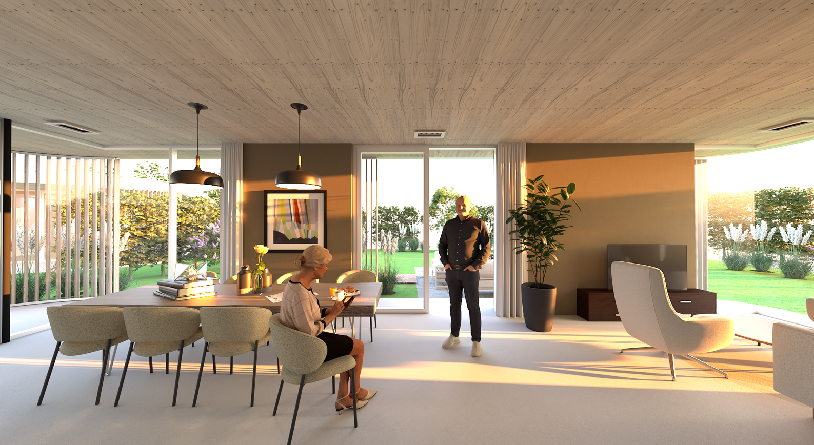 Foto 10 impressie benedenwoning WE2 en WE3
