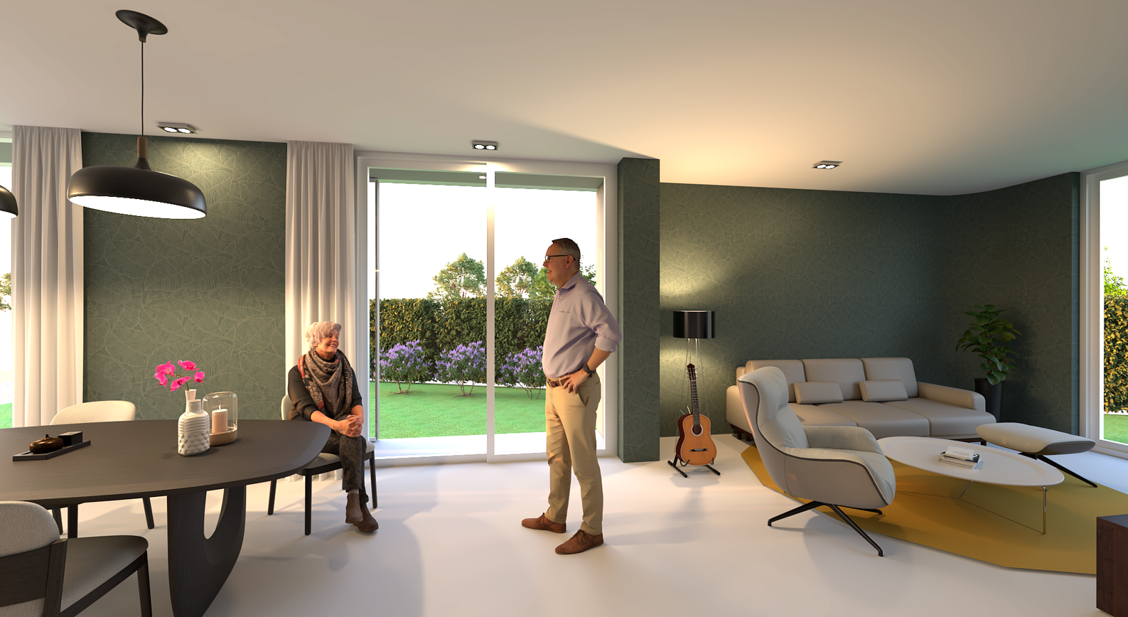Foto 8 impressie benedenwoning WE1