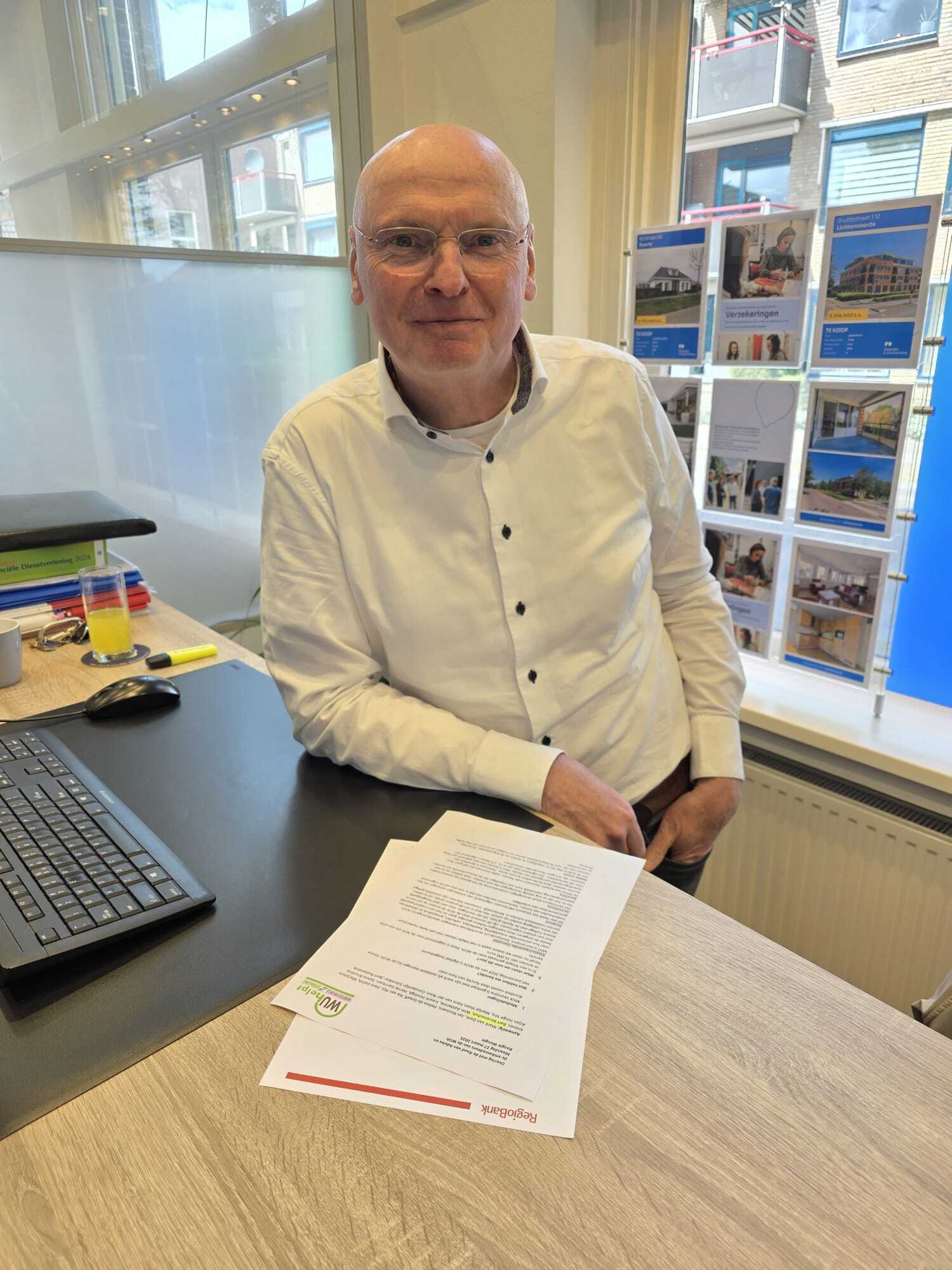 Foto Bart bestuursfunctie WU helpt