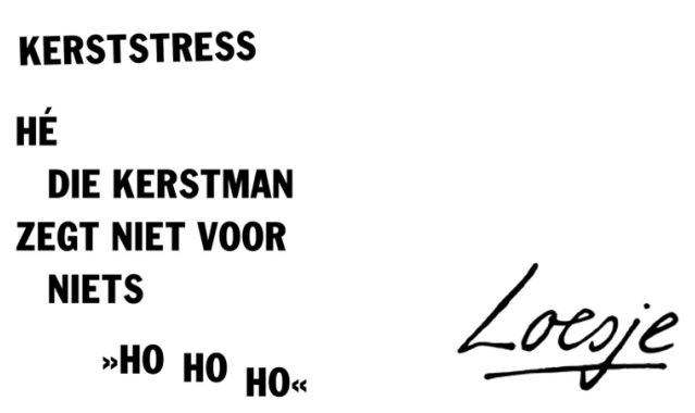 Kerststress ho ho ho